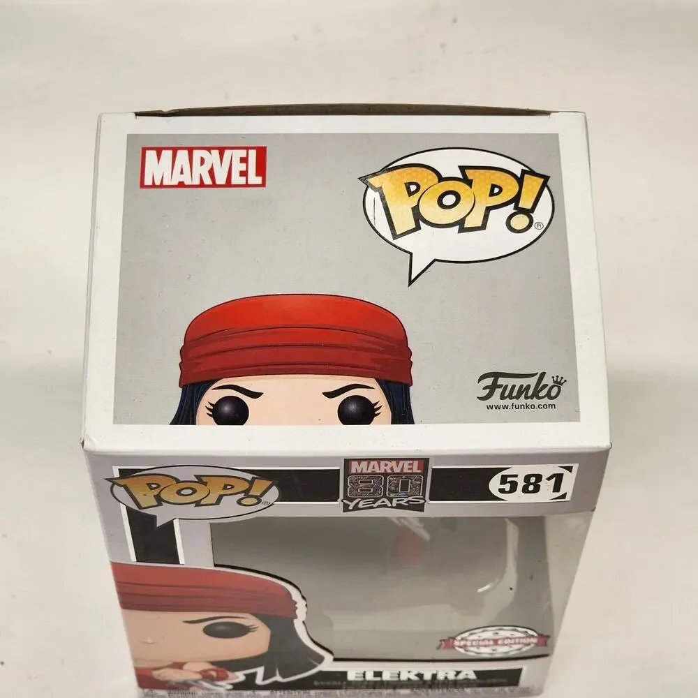 Funko POP! Marvel 80 Years Fye Exclusive Elektra 581 Bobble Head